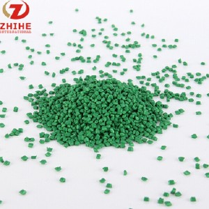 Masterbatch PP verde para produtos de plástico